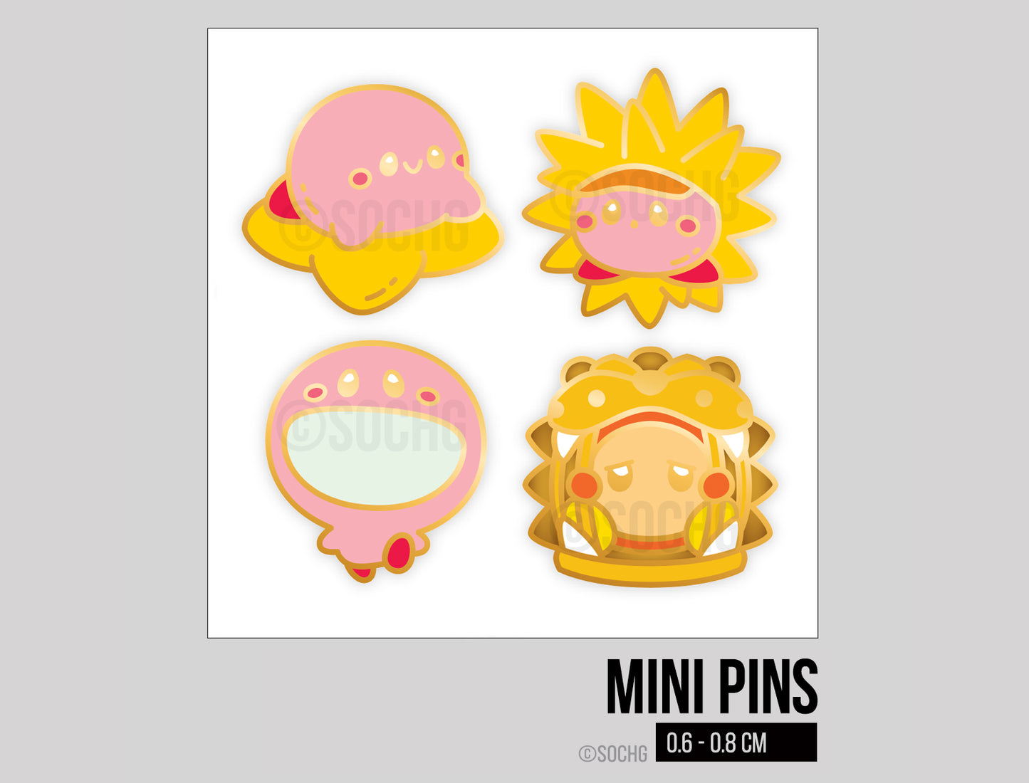 Mini Enamel Pins